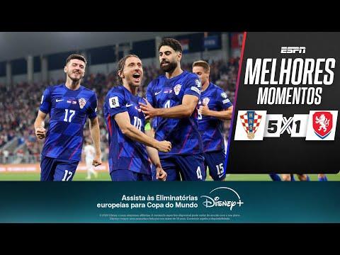 Croatia 5 - 1 Czechia