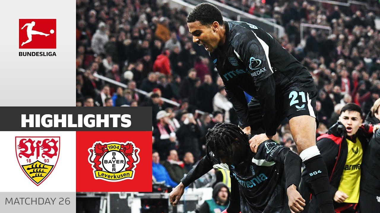 VfB Stuttgart 3-4 Bayer 04 Leverkusen