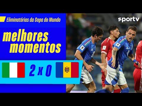 Italy 2 - 0 Moldova