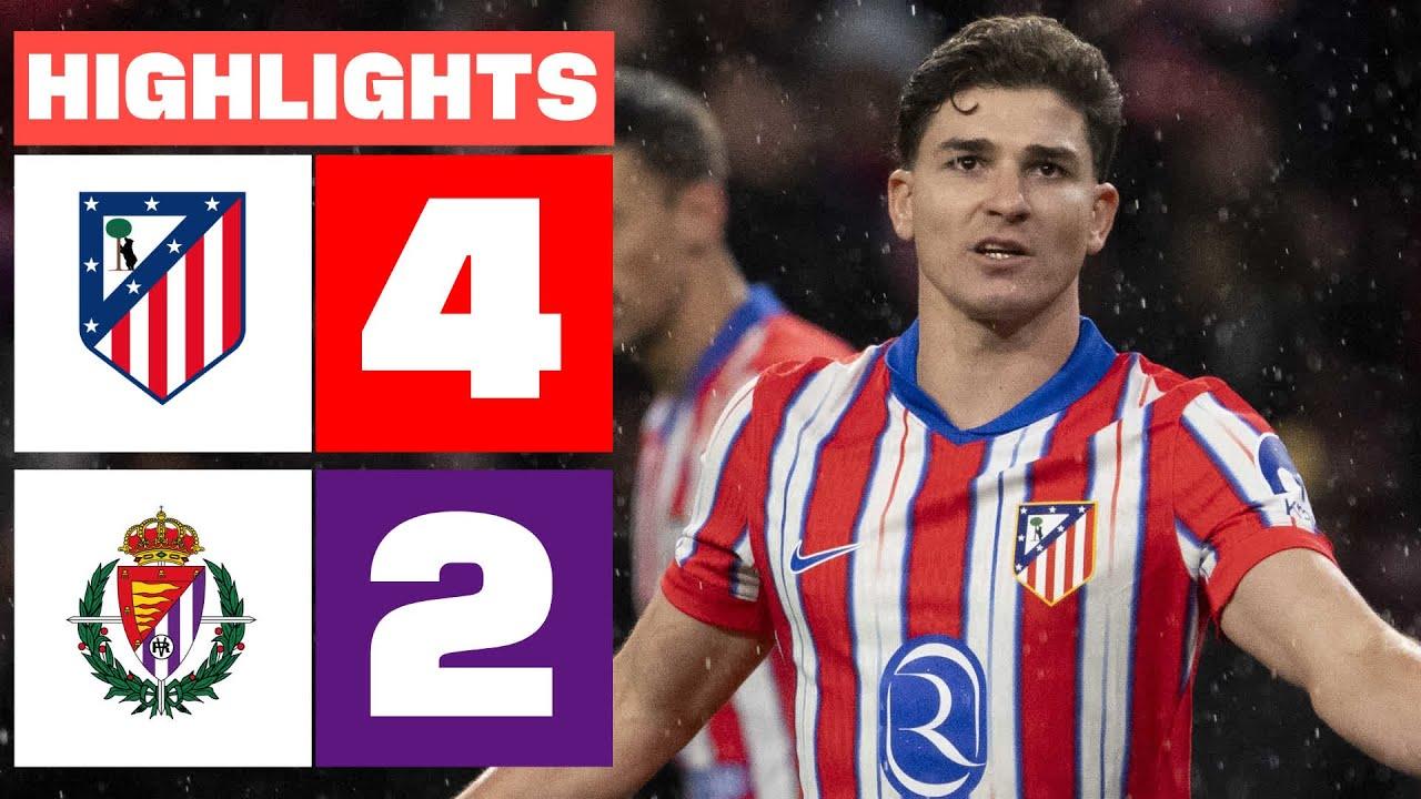 Atlético Madrid 4-2 Real Valladolid