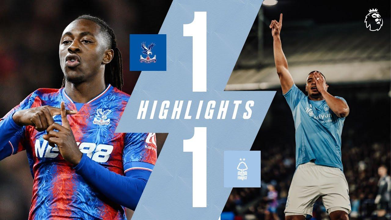 Crystal Palace 1-1 Nottingham Forest