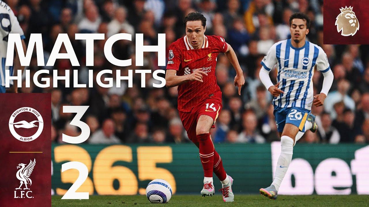 Brighton & Hove Albion 3-2 Liverpool