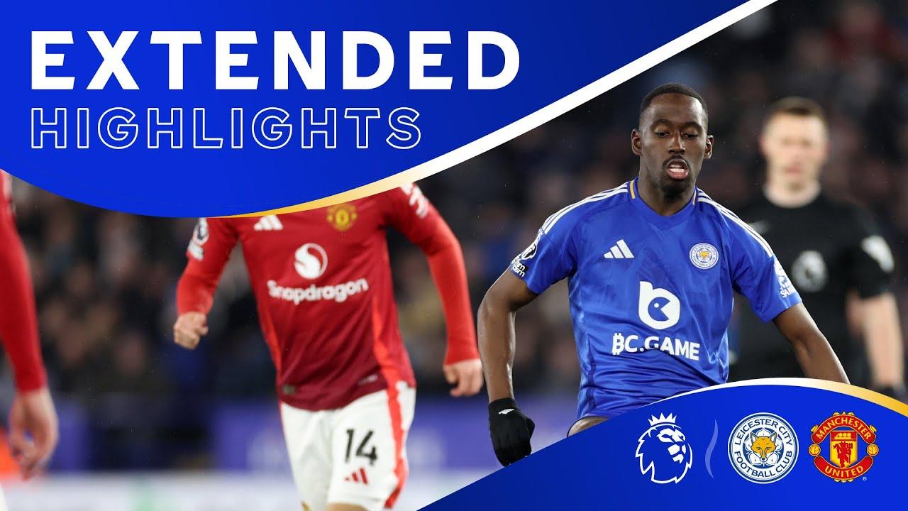 Leicester City 0-3 Manchester United